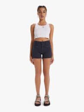 Mother The Dazzler Front Yoke Short Fray Size 29 The Devil May Care